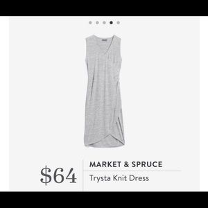 Market and spruce knit dress